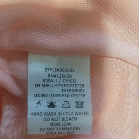 Nassau Girl Orange Dress with Jewelled Neck size  Small - Picture 9 of 9